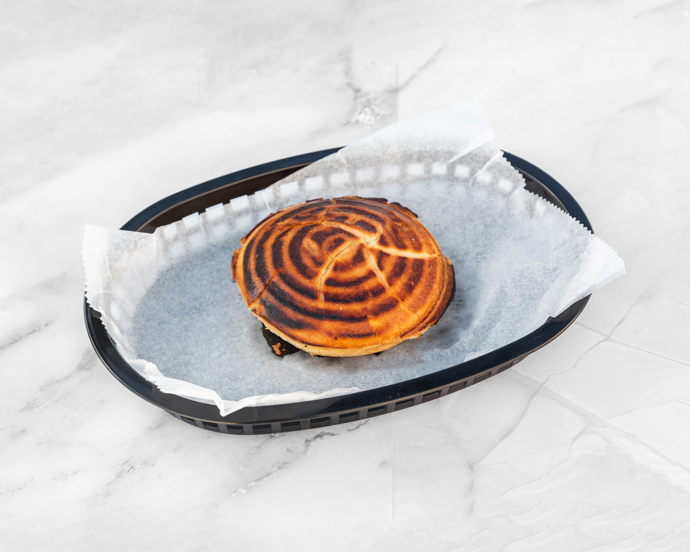 Bocadito tostado de guayaba y queso